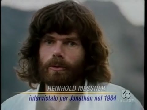 Reinhold Messner - Il rischio (spezzone intervista a Jonathan Dimensione Avventura - 1984)