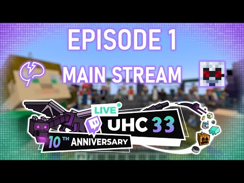 Mindcrack UHC 33 - E01 - Main Stream - Hosted by DireDwarf