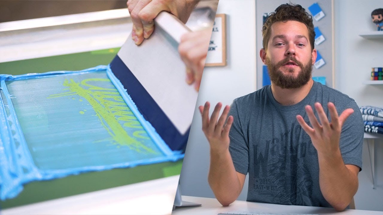 What Is Screen Printing & Digital Printing?
