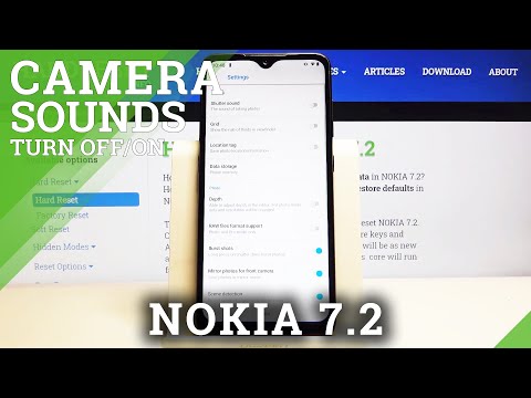 How to Turn Off Camera Shutter Sound in NOKIA 7.2 – Camera Shutter Sound