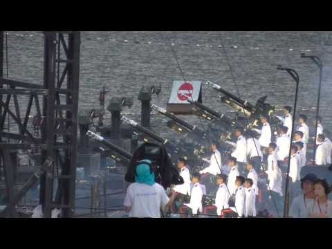 2013 NDP Preview 21 gun salute 030813