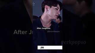 When Jungkook Changed his clothes. Jin was so shocked by the change- 😭😭💀