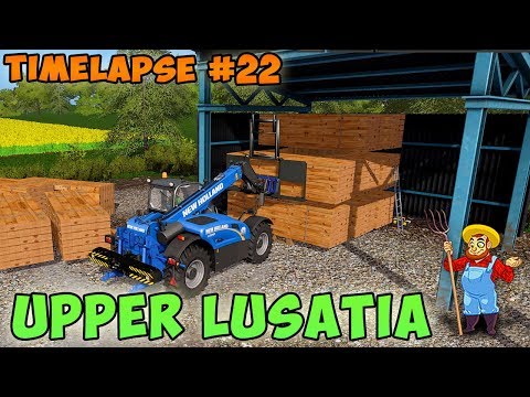 FS 17 | Upper Lusatia "Oberlausitz" with Seasons | Timelapse #22 | Sow barley, sale boards
