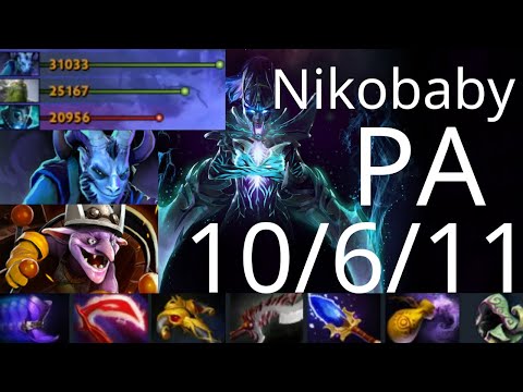 Nikobaby Phantom Assassin vs Riki, Tiny, Brewmaster - [A] vs OG g2 DPC dota2