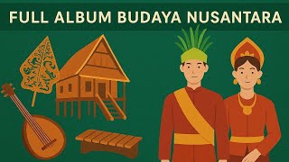 Download lagu 38 Lagu Daerah Indonesia 🇮🇩 dari Sabang sampai Merauke | Full Album Budaya Nusantara mp3