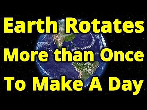 One Full Rotation of Earth Does NOT Make a Day! Here's Why | Amazing Facts About Earth's Rotation