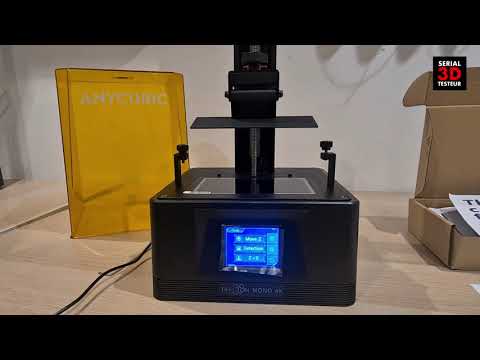 New Anycubic Photon Mono 4K (2021) - Unboxing and first prints