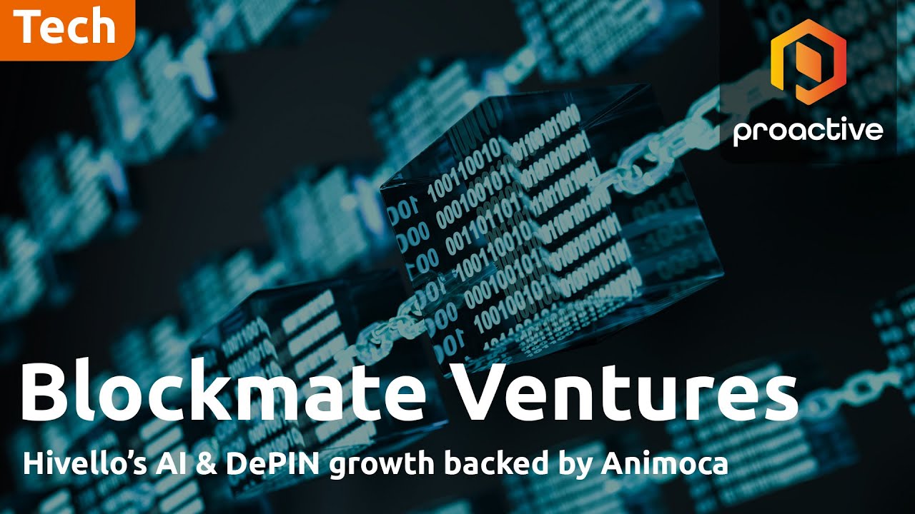 Blockmate Ventures’ Hivello secures Animoca Brands Investment to advance DePIN 