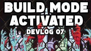 Building fences to survive the zombie apocalypse. Riverwood Devlog #07 Mining and more