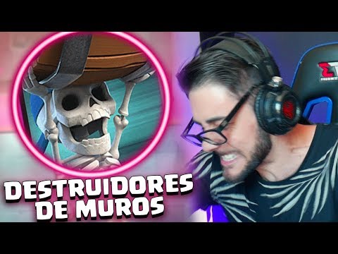 DESTRUIDORES DE MUROS INFERNAL! CLASH ROYALE