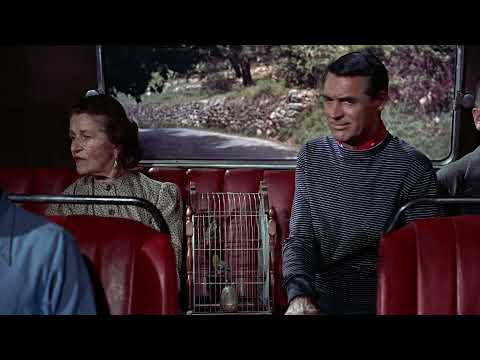 To Catch a Thief 1955 - Cary Grant & Alfred Hitchcock Cameo   HD