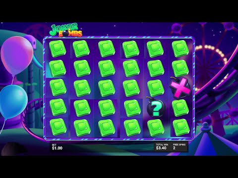 Joker Bombs par Hacksaw Gaming - vidéo max win