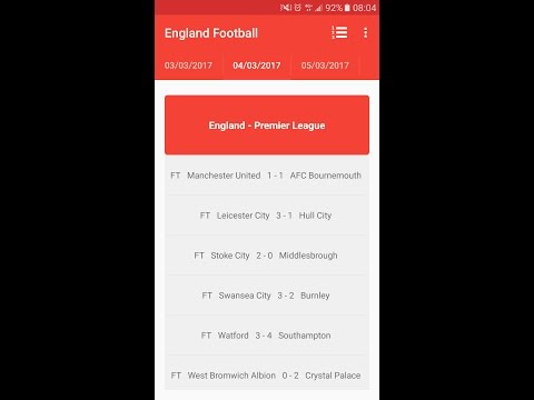 English Premier League Video