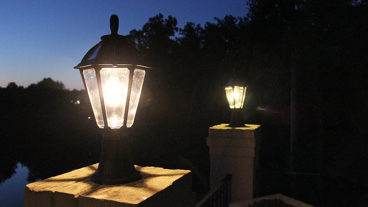 Video 1 Watch A Video About the Polaris Black Solar LED Outdoor Post Light