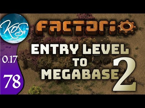 Factorio 0.17 Ep 78: BITERS EATING THE BASE! - Entry Level to Megabase 2 - Tutorial Let's Play
