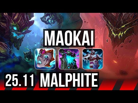 MAOKAI vs MALPHITE (TOP) | NA Master | 25.11