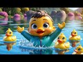 Bathtime Bubbles Party With Lulu The Duckie Fun Bath Song For Kids Splash Clean Sing Rhyme