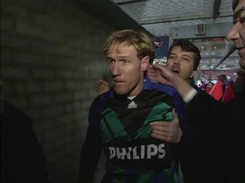 Hans van Breukelen punches fan