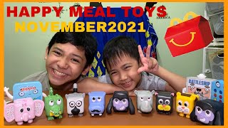 🕸🕷Unboxing Happy Meal Toys McDonald’s November 2021 #mcdonalds #happy