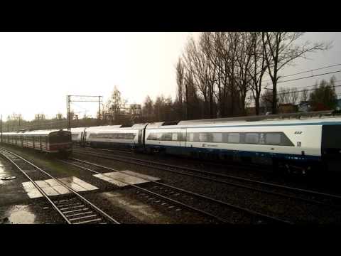 Pendolino wyjeżdża z Kołobrzegu