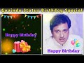 Happy Birthday Govinda Govinda Status Govinda Birthday Special Status