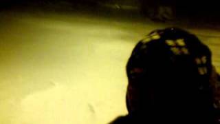 preview picture of video 'Jason James reporting live in Keokuk Iowa - Blizzard 2011'