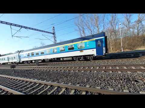 Průjezd R 888 Slovácký expres v Praze Běchovicích