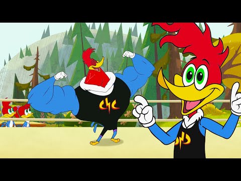 Wrestler Woody! 💪 | Woody Woodpecker