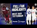 Tottenham BLOW IT! West Ham 1-1 Tottenham Highlights