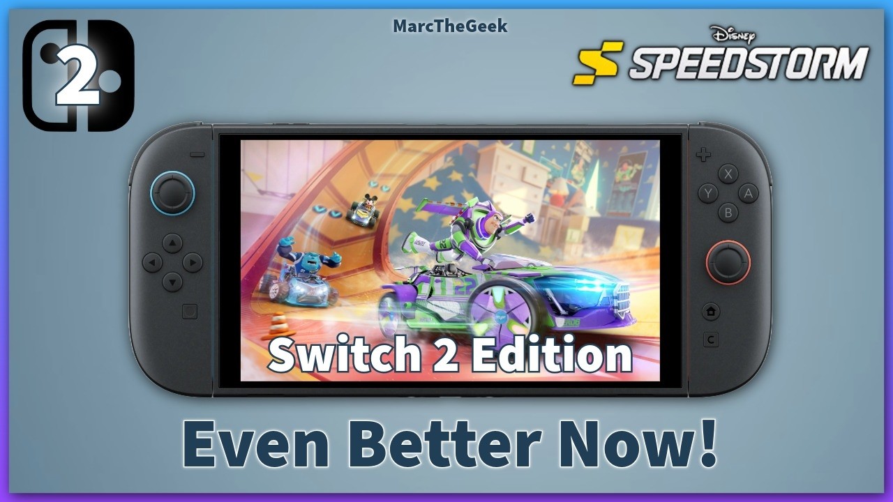 Disney Speedstorm Nintendo Switch 2 Edition Gameplay