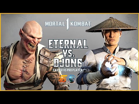 MK1: DJON6 VS ETERNAL - RAIDEN VS BARAKA - CASTER VS PRO - Mortal Kombat 1