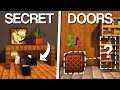 Minecraft 10 Secret Entrances Doors