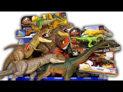 NEW Jurassic World Dinosaur Collection! Dominion, Camp Cretaceous, Fallen Kingdom Dinos