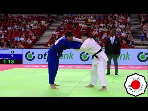 Judo Womens U78 Shori Hamada vs. Alice Bellandi Grand Slam Hungary 2022 QF