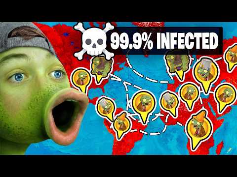 I Added Plants vs Zombies Virus in Plague Inc...