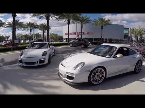 997.2 GT3 RS vs 991.1 GT3 RS comparison @ Porsche West Broward