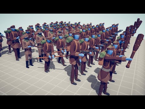 BRITISH ARMY vs ZOMBIE !!! | Totally Accurate Battle Simulator - TABS