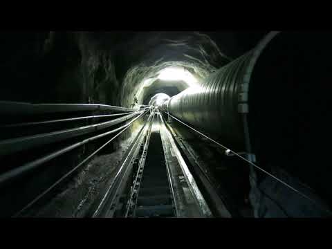 Standseilbahn 3999.01 Transitgas Oberwald Bergfahrt