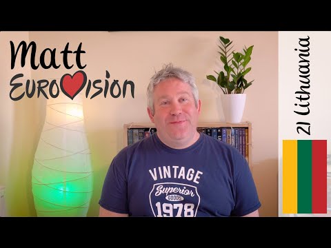 Eurovision 2019 previews countdown: 21 Lithuania 🇱🇹 | Jurij Veklenko - Run With The Lions