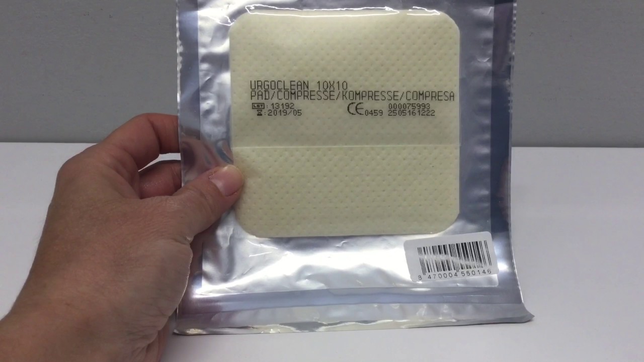 Watch Apósito para úlceras por presión y lesiones Urgoclean® Now Apósito para úlceras por presión y lesiones Urgoclean®