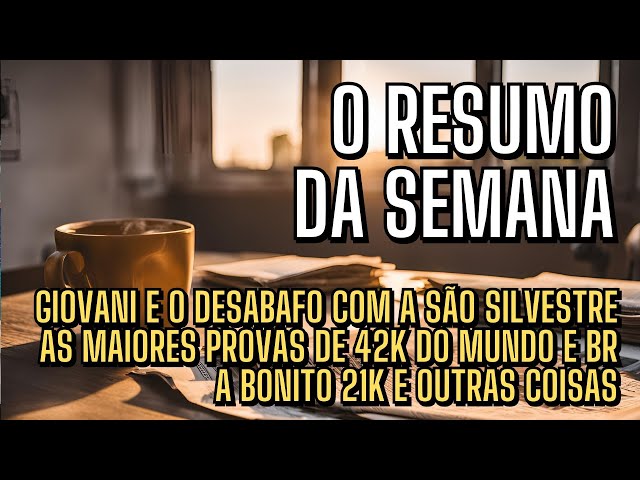 Resumão da semana - o desabafo do Giovani dos Santos e mais uma porção de coisas
