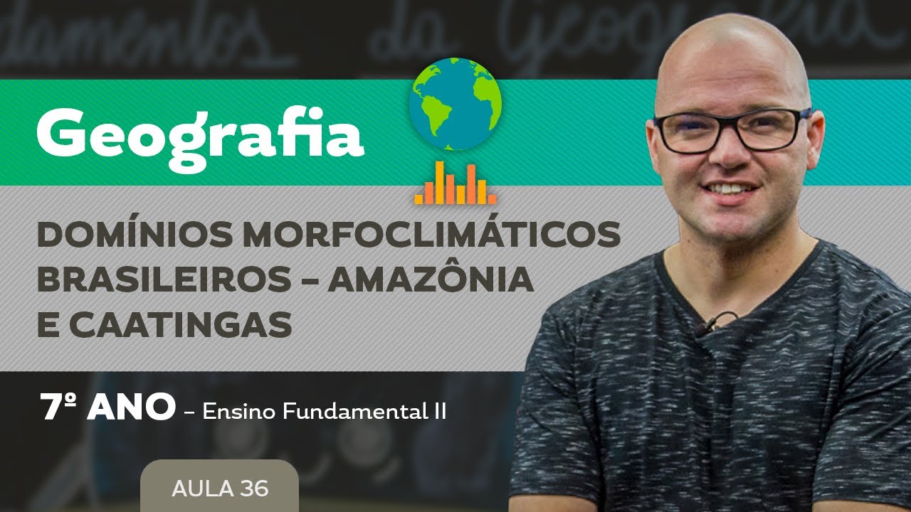 Domínios Morfoclimáticos Brasileiros – Amazônia e Caatingas – Geografia – 7º ano – E.F.