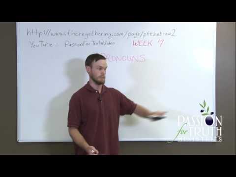 Learning Biblical Hebrew Intermediate Part 7