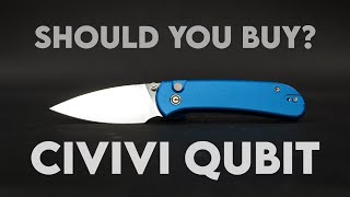 Civivi Qubit Button Lock Sandvik 14C28N