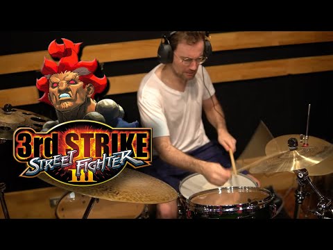 Street Fighter III: 3rd Strike - "Killing Moon" Akuma Theme  (Drum Cover)