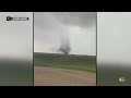 More than 20 tornadoes reported as tens of millions face severe weather threat - Video