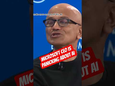 Microsoft CEO is panicking about AI