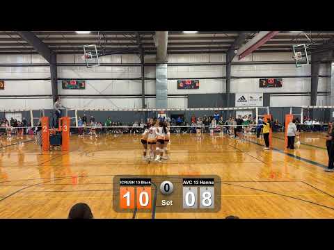 D1 January Classic Game 2: ICrush 13Black vs AVC 13 Hanna