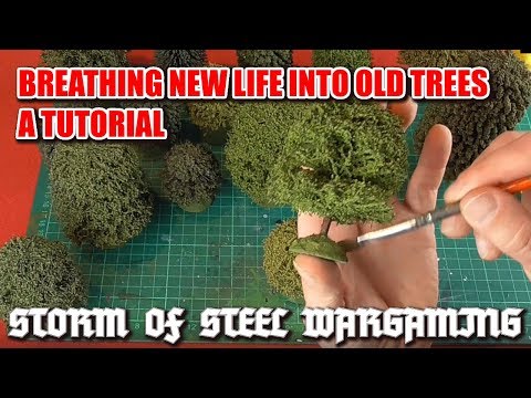 Breathing New Life Into Old Trees, A Tutorial | Storm of Steel Wargaming