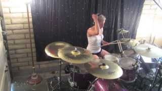 Lindsey Raye Ward - Grace Potter & The Nocturnals - The Lion the Beast the Beat (Drum Cover)